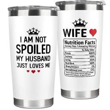 20 Oz Tumbler - Perfect Gift for Your Wife