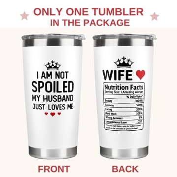 20 Oz Tumbler - Perfect Gift for Your Wife