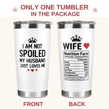 20 Oz Tumbler - Perfect Gift for Your Wife
