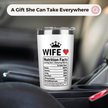 20 Oz Tumbler - Perfect Gift for Your Wife