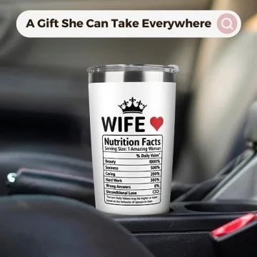 20 Oz Tumbler - Perfect Gift for Your Wife