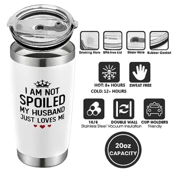 20 Oz Tumbler - Perfect Gift for Your Wife