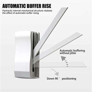 Nisorpa Pull Down Closet Rod Wardrobe Lift Wide Adjustable 35-48inch Aluminium Retractable Cabinet Rail Lifter Hanger Organizer Storage System Buffer Return Space Saving Weight Capacity 23lbs