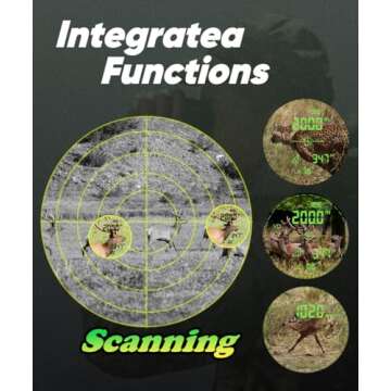 L8star PF290 800 Yards Range Finder - Precision for Golf and Shooting