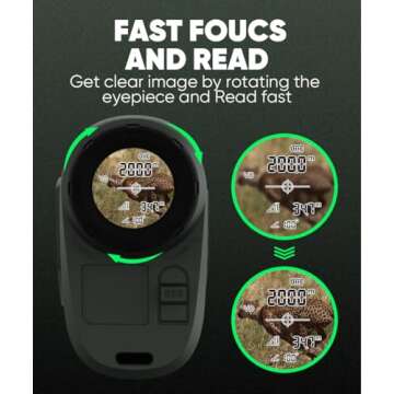 L8star PF290 Range Finder for Golf and Shooting