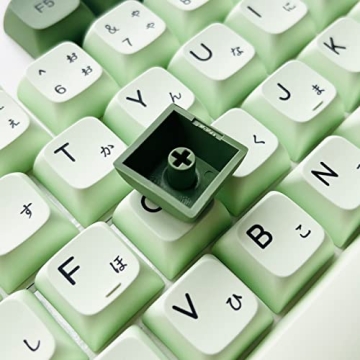 XDK Cute Matcha Green Keycaps Set for Mechanical Keyboards