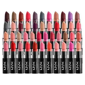 NYX PROFESSIONAL MAKEUP Matte Lipstick - Eden (Bright Blue-Red)