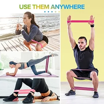 Resistance Loop Exercise Bands for All Fitness Levels