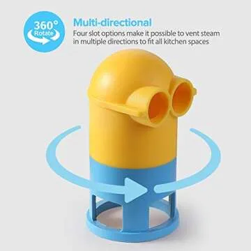 Goldlion Steam Diverter for Instant Pot - Cabinet Protection