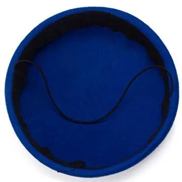 Chic Wool Felt Pillbox Hat for Crafting and Style