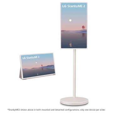LG 27-Inch StandByME 2 - Portable Touch Screen with Battery and Folio Cover