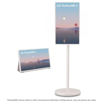 LG 27-Inch StandByME 2 - Portable Touch Screen with Battery and Folio Cover