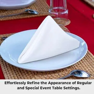 Urban Villa 20x20 Cotton Dinner Napkins for Every Occasion