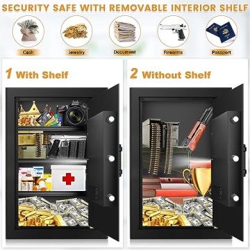 Fireproof Extra Large Safe Box for Home Security Solutions
