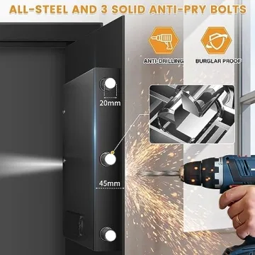 Fireproof Extra Large Safe Box for Home Security Solutions