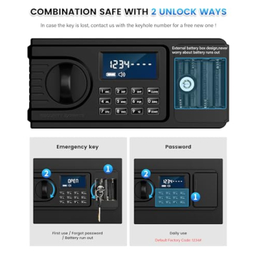 Fireproof Extra Large Safe Box for Home Security Solutions