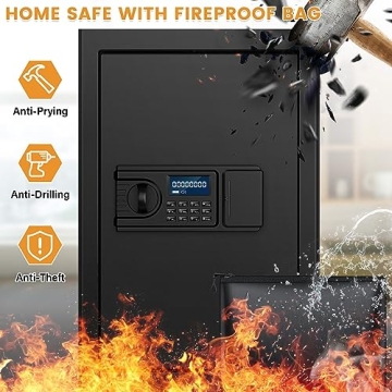 Fireproof Extra Large Safe Box for Home Security Solutions