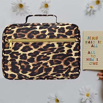 Bible Covers for Women Girls Bible Case Large Size with Pockets Strap Zipper LDS Bible Book Carrying Case for Mother Ladies Inspiring Christmas Gifts Bible Journal Protective Carrier Church Floral