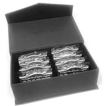 Amlong Plus Deluxe Set of Liquor Tags for Bottles or Decanters, Silver Color, Set of 8 With Adjustable Chain Features (Bourbon, Brandy, Gin, Rum, Scotch, Tequila, Vodka, and Whiskey)