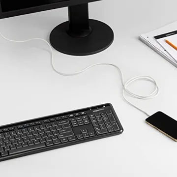 Amazon Basics 2-Pack Fast Charging USB-A to Lightning ABS Durable Charger Cable, MFi Certified for Apple iPhone Charging, iPhone 14 13 12 11 X Xs Pro, Pro Max, Plus, iPad, 6 Foot Length, White