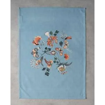 Maison d' Hermine Kitchen Towel 100% Cotton Quick Dry Cleaning Dishtowel for Gifts, Dining, Home, Wedding, Banquet, Buffet, Dalida - Thanksgiving/Christmas (Set of 3)