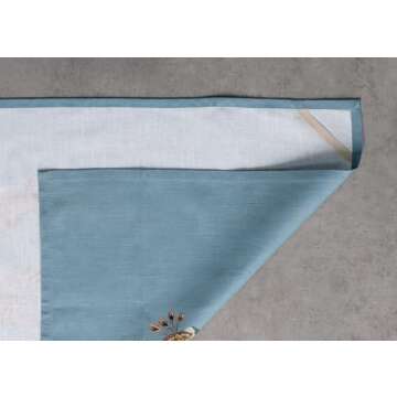 Maison d' Hermine Kitchen Towel 100% Cotton Quick Dry Cleaning Dishtowel for Gifts, Dining, Home, Wedding, Banquet, Buffet, Dalida - Thanksgiving/Christmas (Set of 3)