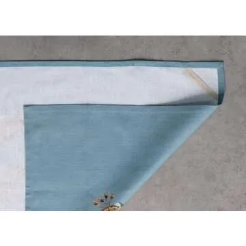 Maison d' Hermine Kitchen Towel 100% Cotton Quick Dry Cleaning Dishtowel for Gifts, Dining, Home, Wedding, Banquet, Buffet, Dalida - Thanksgiving/Christmas (Set of 3)