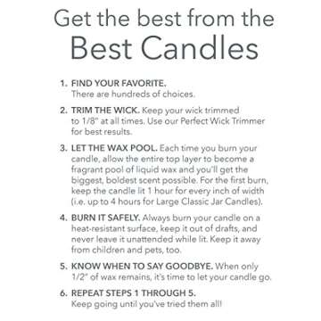 Yankee Candle Juicy Citrus & Sea Salt Scented, Classic 22oz Large Jar Single Wick Candle, Over 110 Hours of Burn Time