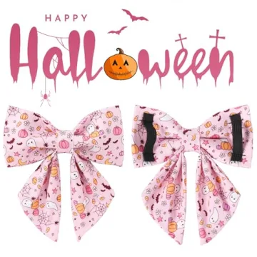 UP URARA PUP Halloween Dog Collar with Flower Custom Fit