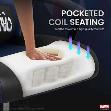 Marvel Avengers Captain America Gaming Chair 2023