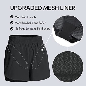 High Waisted Running Shorts for Active Women - Quick Dry