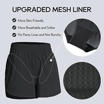 High Waisted Running Shorts for Active Women - Quick Dry