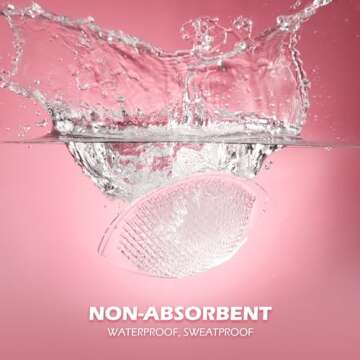 Yofidra Silicone Bra Inserts and Breast Enhancers, Add 2 Cups, Breathable, Reusable,1 Pair