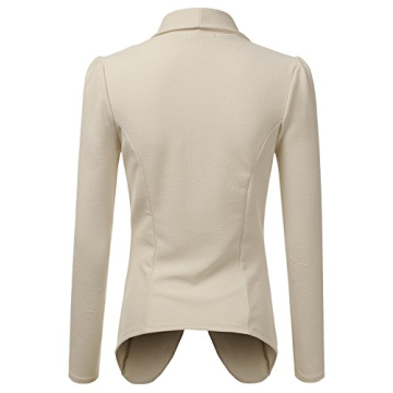 Buy DOUBLJU Women's Classic Draped Blazer in Plus Size