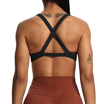 Aoxjox Women's Twist Sports Bra for Active Lifestyle