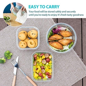 Bayco 24-Piece Glass Food Storage Container Set
