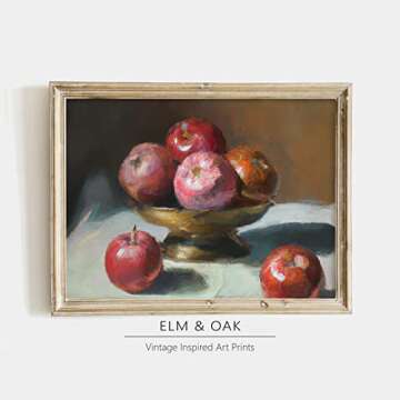 Vintage Still Life Wall Art - Elegant Decor for Home