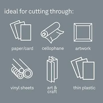 Slice 10416 New Precision Cutter 10416, Craft Cutter, Micro-Ceramic Blade Lasts up to 11x Longer Than Metal, Hobby Knife With Precision Blade, Replaceable Blade