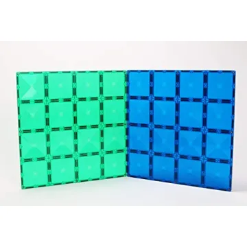 Connetix Tiles 2 Piece Base Plates for Creative Fun