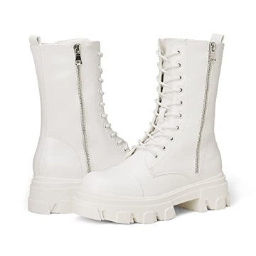 DREAM PAIRS Women's DMB215 Casual Combat Boots