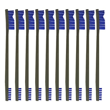 Otis Technology Blue Nylon AP Brush 10 Pack - Versatile and Durable Cleaning Solution