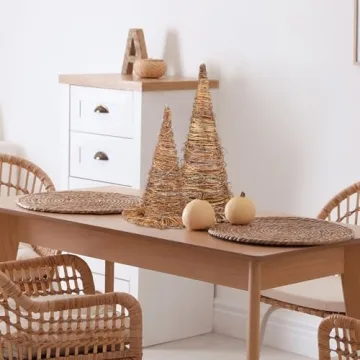 Leinuosen Witch Hat Decor with LED Lights for Halloween