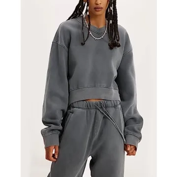 Stylish Flygo Women's Sweat Set - Cozy & Fashion-Forward
