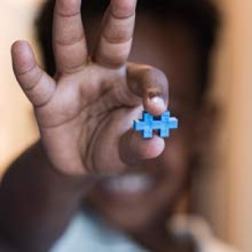 Plus-Plus Green Baseplate Duo for Creative Building Fun