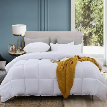 Luxurious ABOUTABED Twin Comforter Duvet Insert - Soft, All-Season Bedding Revealed