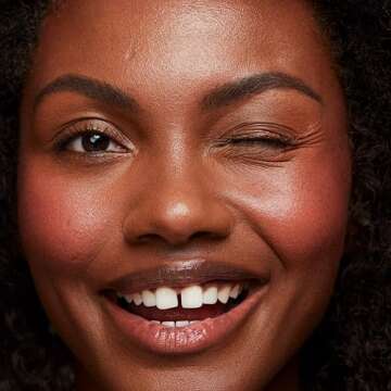 Saie Dew Blush - Lightweight Liquid Blush with a Blendable + Buildable Cream Finish - Dewy Cheek Tint with Doe Foot Wand Makeup Applicator - Cutie (.40 oz)