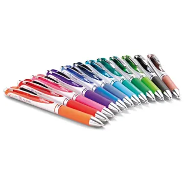Pentel EnerGel RTX Retractable Gel Pens 0.7mm Assorted 12 Pack