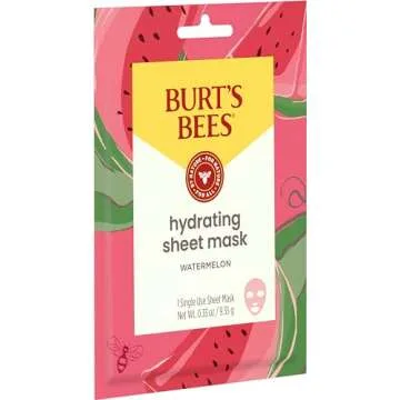 Burt's Bees Hydrating Watermelon Sheet Mask Pack of 6