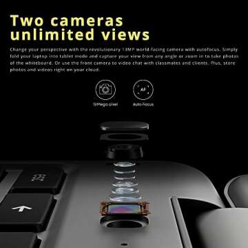 Samsung Chromebook Plus V2 2-in-1 12.2" WUXGA LED Touchscreen Laptop, Intel Celeron 3965Y, 4GB RAM, 64GB eMMC, 2 Cameras, Stylus Pen, Island-Type KB, Wi-Fi 5, Chrome OS, Silver(Renewed)