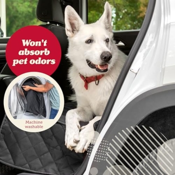 Lusso Gear Waterproof Dog Car Seat Cover for Back Seat